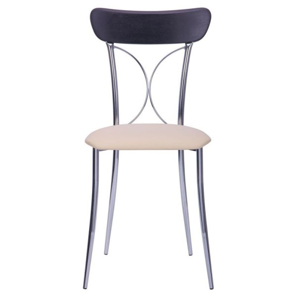 Стілець Флавія хром фан. сп. для кухні та кафе