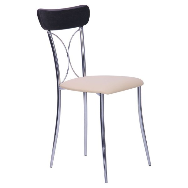 Стілець Флавія хром фан. сп. для кухні та кафе