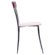 Стілець Флавія хром фан. сп. для кухні та кафе