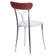 Стілець Флавія хром фан. сп. для кухні та кафе