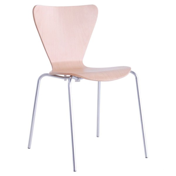 Стілець Левіс хром для кухні та кафе