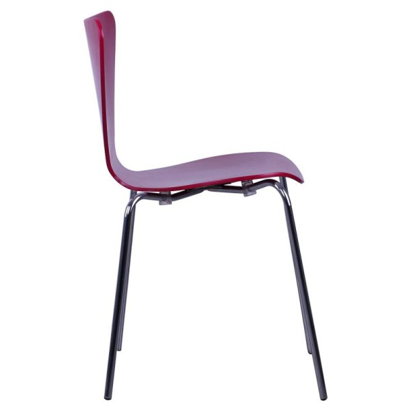 Стілець Левіс хром для кухні та кафе