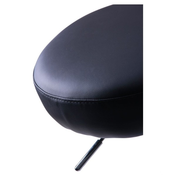 Стілець Рондо Хокер з хромованим каркасом – для барів та кухонь