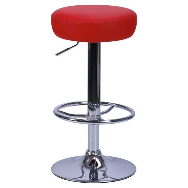 Стілець Рондо Хокер з хромованим каркасом – для барів та кухонь