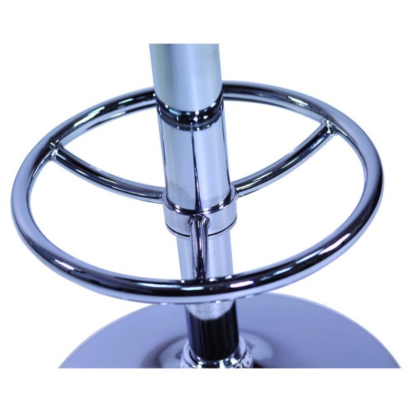 Стілець Рондо Хокер з хромованим каркасом – для барів та кухонь