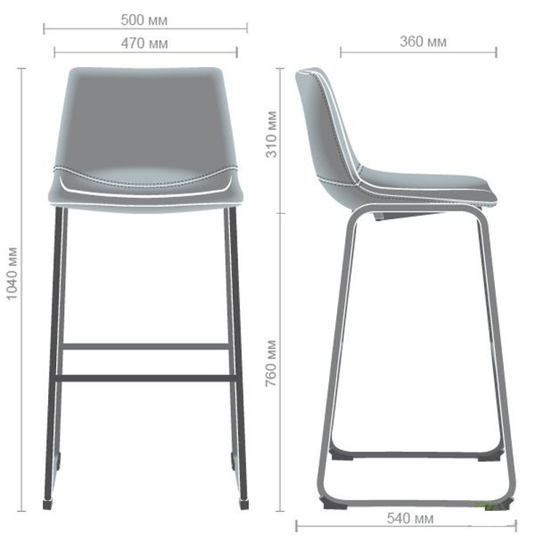 Стілець барний Colt – сучасний дизайн для вашої кухні
