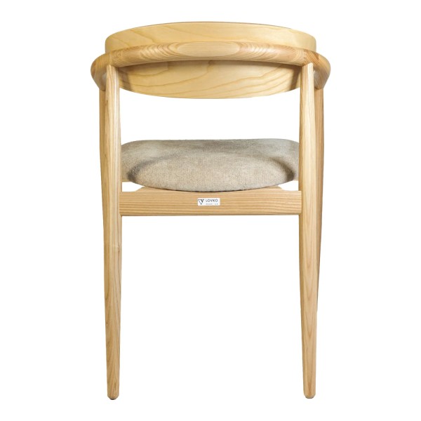 Стілець Mamont semi-soft натуральний ясен