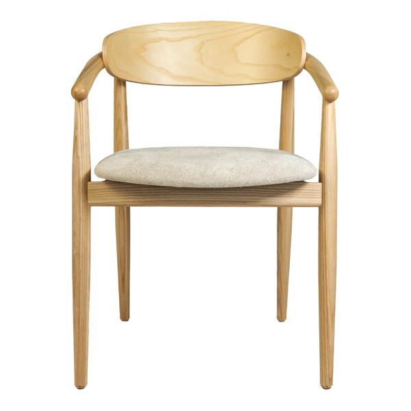 Стілець Mamont semi-soft натуральний ясен