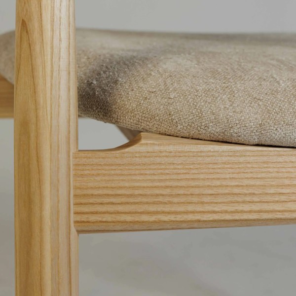 Стілець Mamont semi-soft натуральний ясен