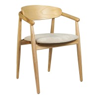 Стілець Mamont semi-soft натуральний ясен