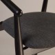 Стілець Mamont semi-soft чорний для кухні та кафе