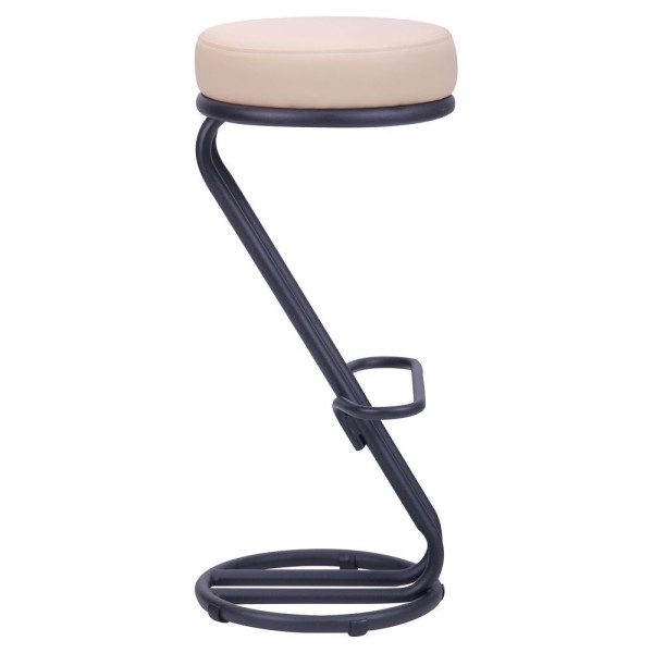 Стілець Зета Хокер чорний для кухні та бару