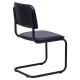 Стілець Сільвія чорний для вашого офісу