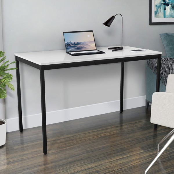 Стіл Турин розбірний чорний графіт для офісу