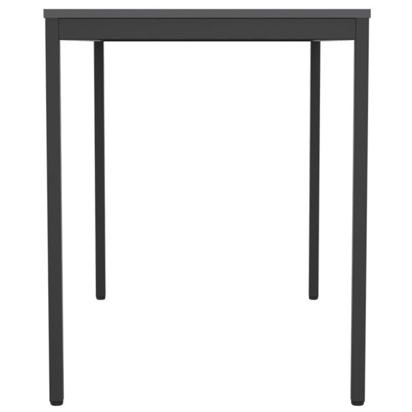 Стіл Турин розбірний чорний графіт для офісу