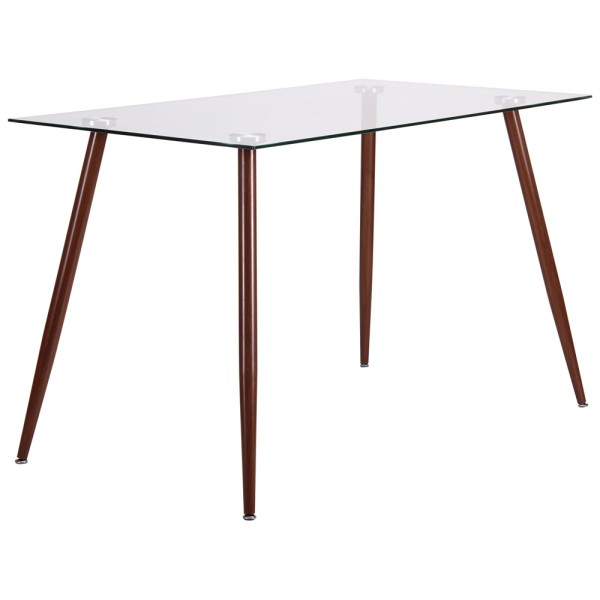 Стіл обідній Умберто скло прозоре — стиль для вашої кухні