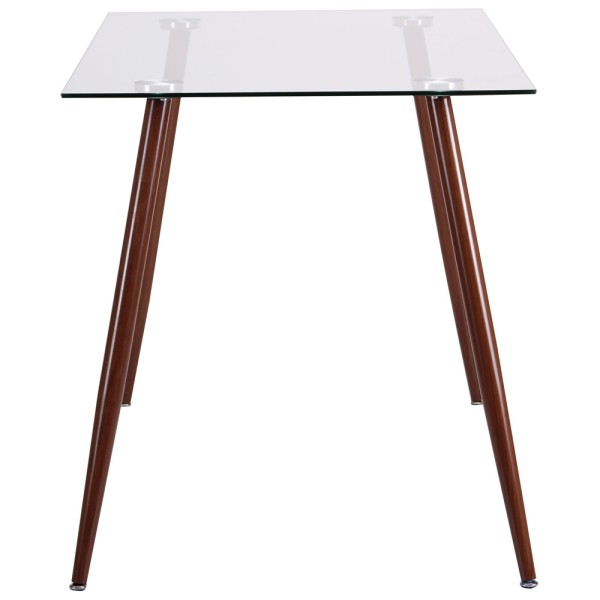 Стіл обідній Умберто скло прозоре — стиль для вашої кухні