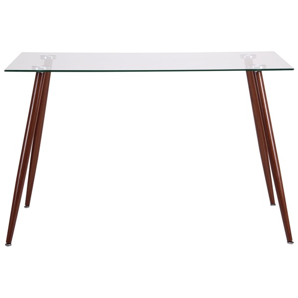 Стіл обідній Умберто скло прозоре — стиль для вашої кухні