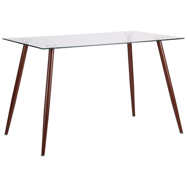 Стіл обідній Умберто скло прозоре — стиль для вашої кухні