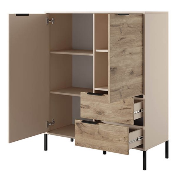 Комод високий Хюге - Стильний та функціональний для вашого дому