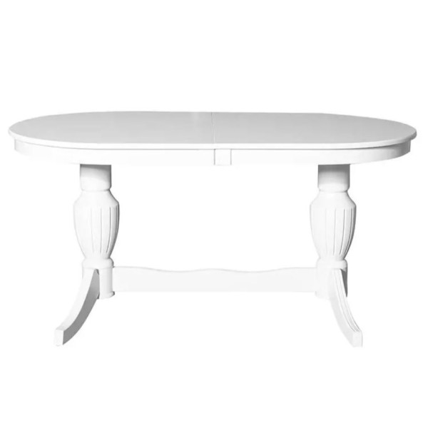 Стіл Бланка 160-200 — круглий стіл для кухні та кафе