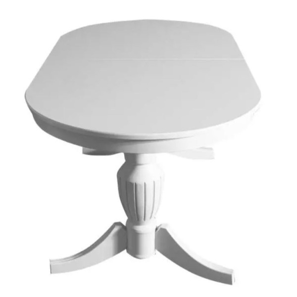 Стіл Бланка 160-200 — круглий стіл для кухні та кафе