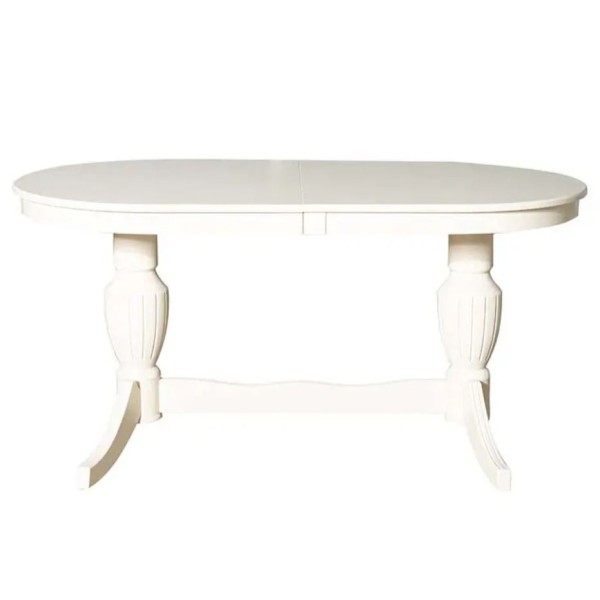 Стіл Бланка 160-200 — круглий стіл для кухні та кафе