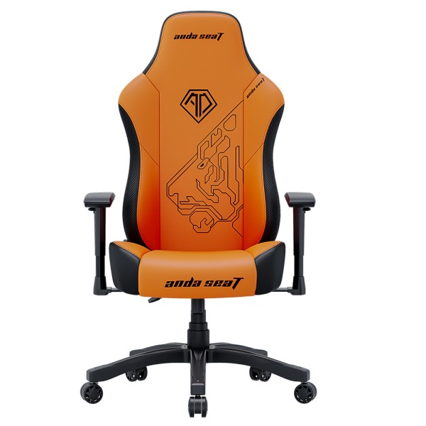 Геймерське крісло Anda Seat Phantom Tiger edition Orange PVC Size L