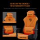 Геймерське крісло Anda Seat Phantom Tiger edition Orange PVC Size L