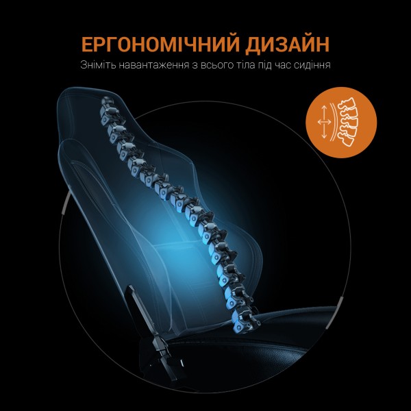 Геймерське крісло Anda Seat Phantom Tiger edition Orange PVC Size L