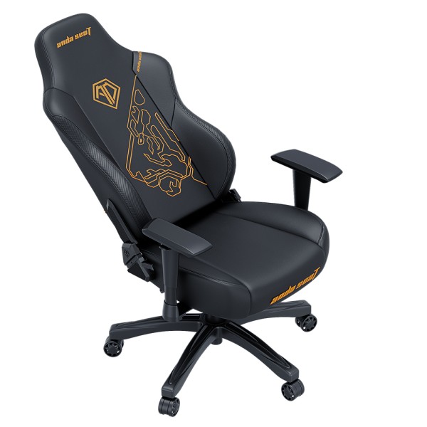 Геймерське крісло Anda Seat Phantom Tiger edition Black PVC Size L