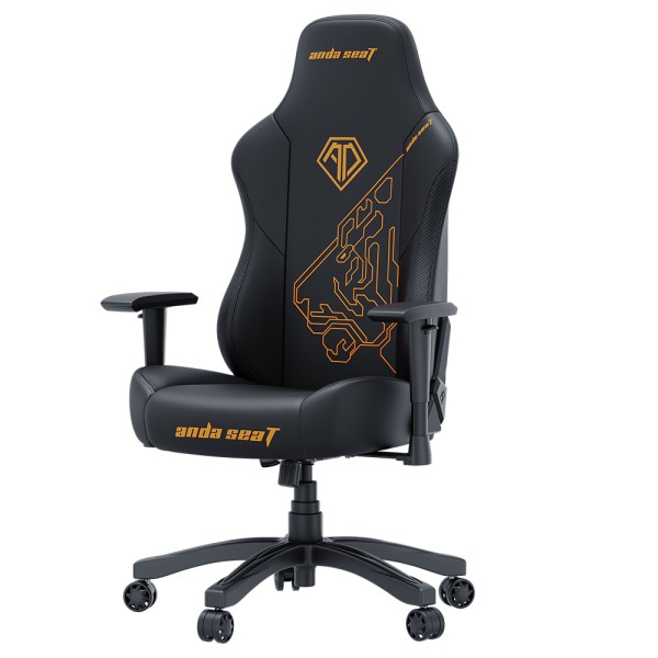 Геймерське крісло Anda Seat Phantom Tiger edition Black PVC Size L