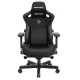 Геймерське крісло Anda Seat Kaiser 3 Size L Black - Комфорт і підтримка на кожен день