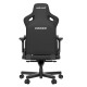 Геймерське крісло Anda Seat Kaiser 3 Size L Black - Комфорт і підтримка на кожен день