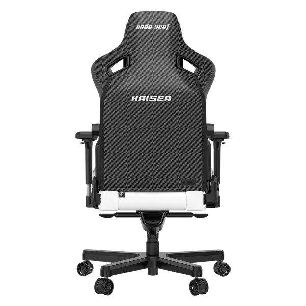 Геймерське крісло Anda Seat Kaiser 3 Size L White – комфорт для геймерів і офісу