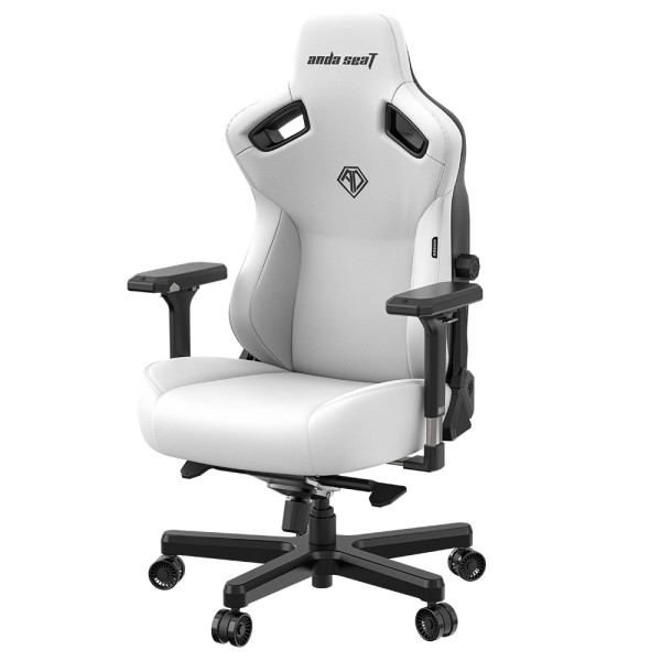 Геймерське крісло Anda Seat Kaiser 3 Size L White – комфорт для геймерів і офісу