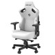 Геймерське крісло Anda Seat Kaiser 3 Size L White – комфорт для геймерів і офісу