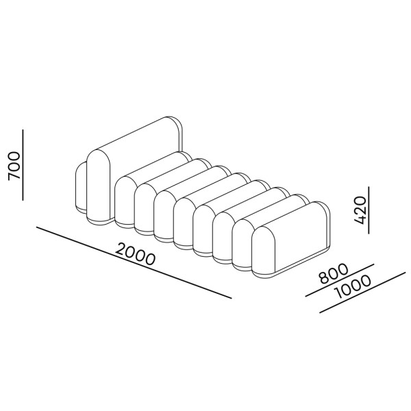 Диван Puffa m1 — стильний та комфортний вибір для вашої оселі