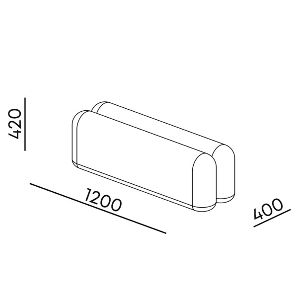 Лава Puffa m11 - М'який дизайнерський пуф