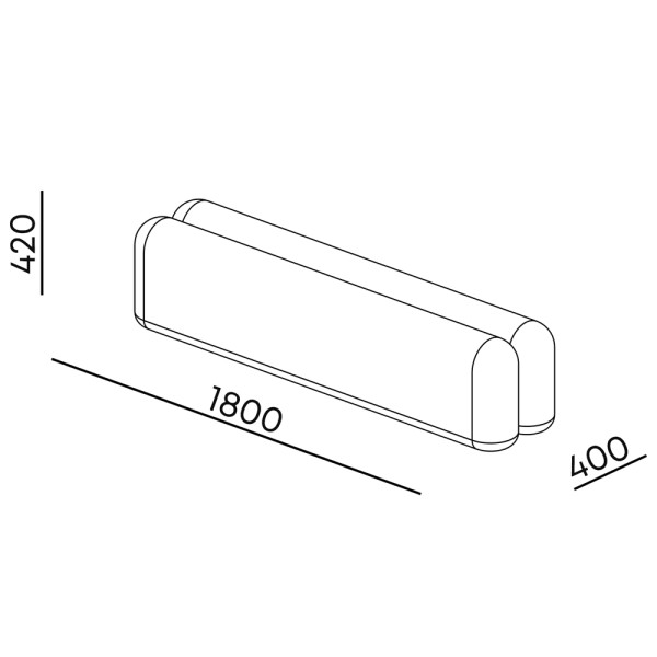Лава Puffa m15 — Стильний м'який пуф