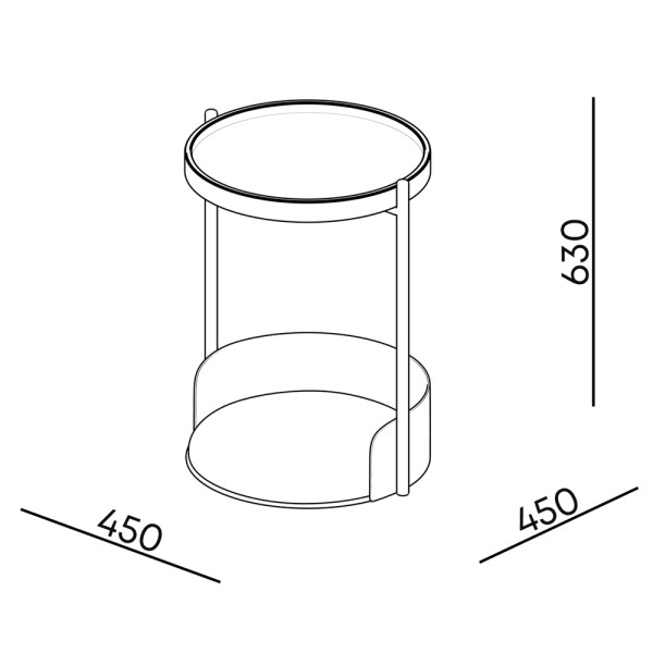 Стіл кавовий Pet — стильне рішення для вашої вітальні