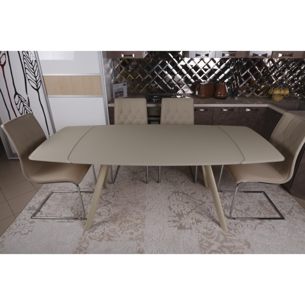 Стіл Chester бежевий: Стиль та функціональність для вашої кухні