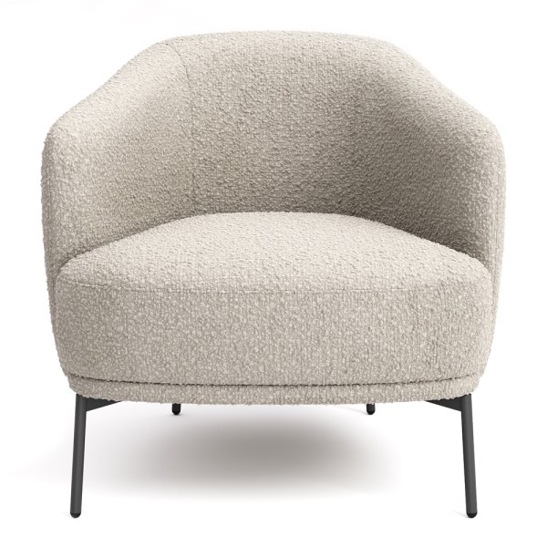 Дизайнерське крісло на металевих ніжках Anders