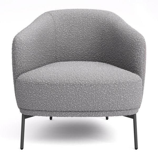 Дизайнерське крісло на металевих ніжках Anders