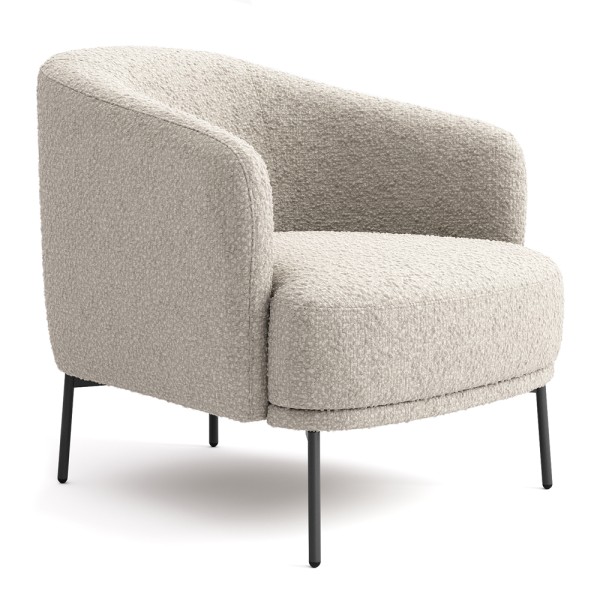 Дизайнерське крісло на металевих ніжках Anders