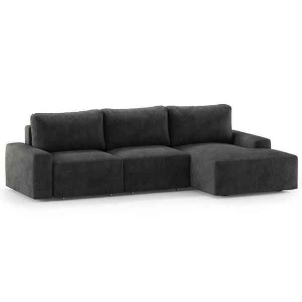 Диван Sunset тримісний кутовий розкладний