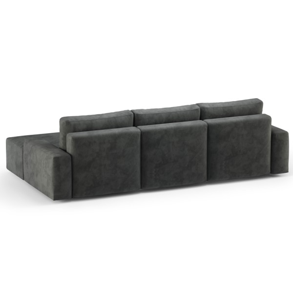 Диван Sunset тримісний кутовий розкладний