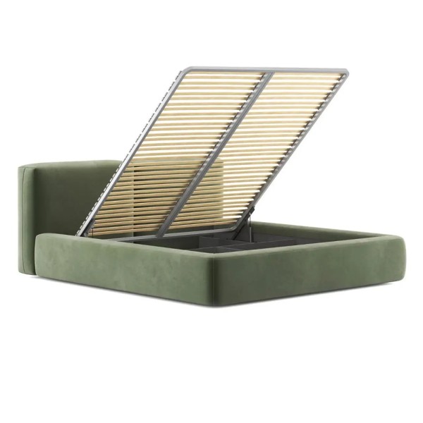 М'яке двоспальне ліжко Kary