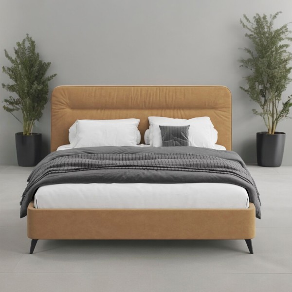 М'яке двоспальне ліжко Classic для вашої спальні