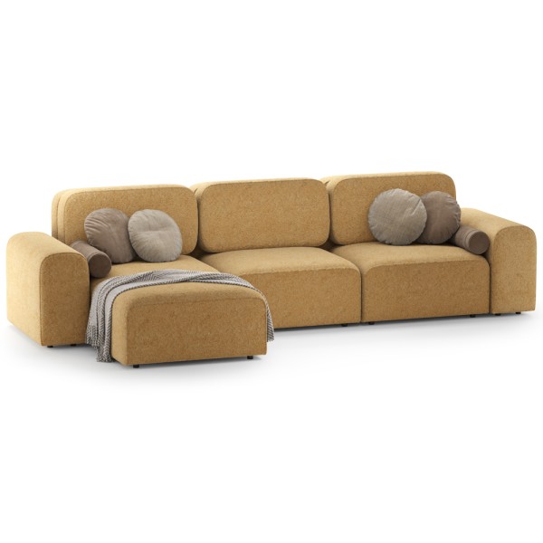 Диван Breeze тримісний кутовий — для вашої сучасної вітальні